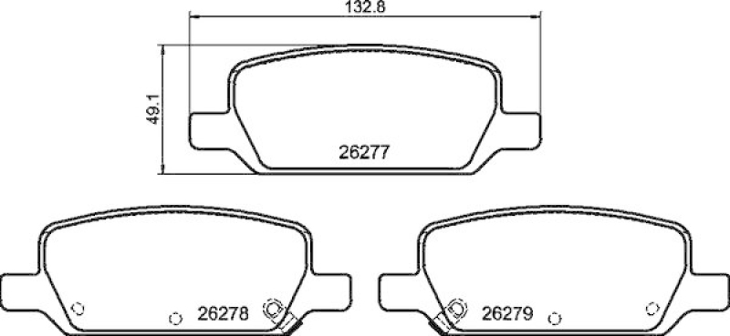 BREMBO Brake Pad Set, disc brake PRIME LINE