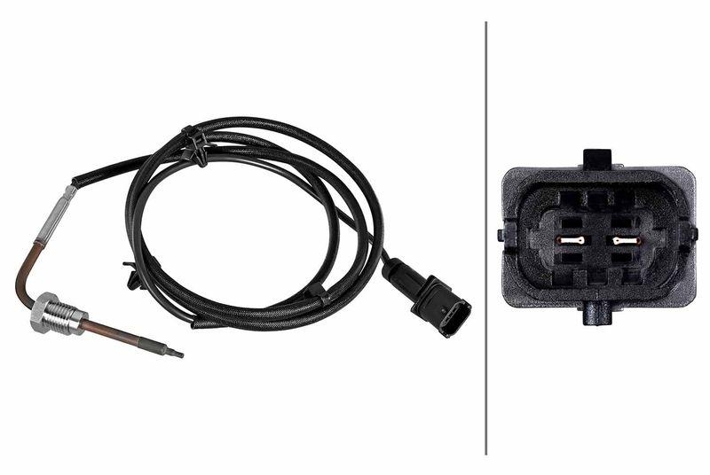 HELLA Sensor, Abgastemperatur 6PT 010 376-651