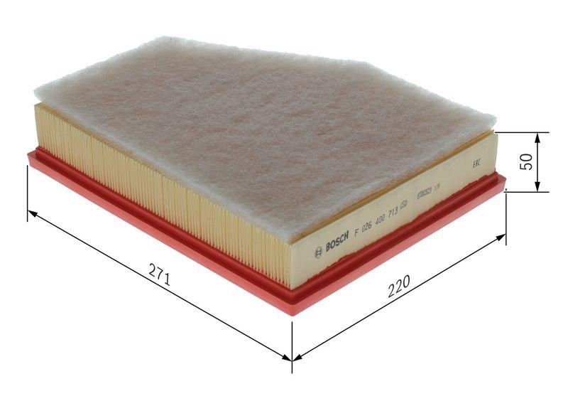 BOSCH Luftfilter F 026 400 713