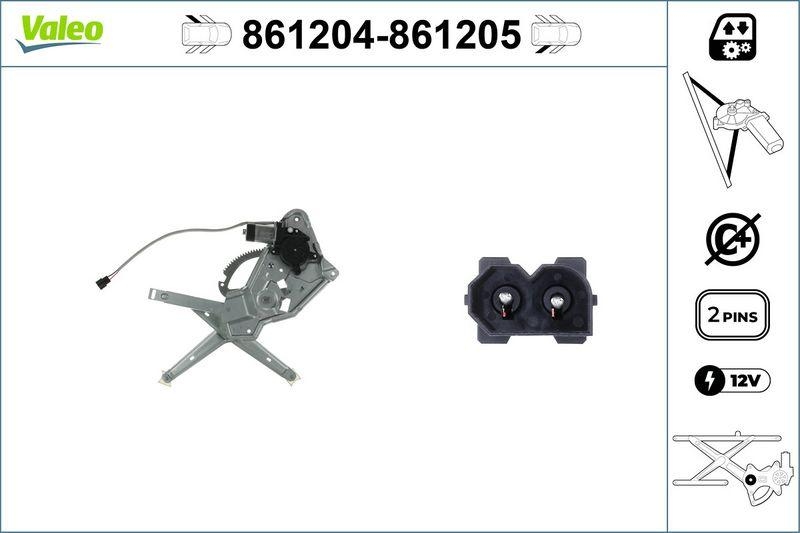 VALEO Fensterheber 861205
