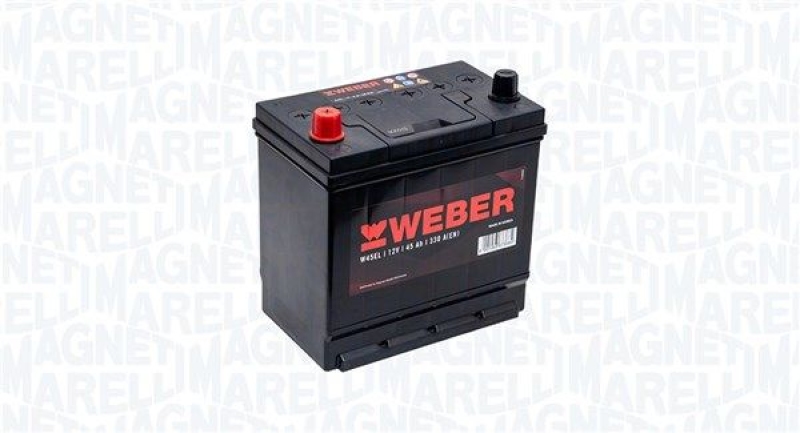 Magneti Marelli Autobatterie Starterbatterie Batterie 12V 45Ah 300A B01