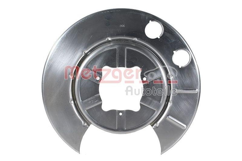 METZGER Spritzblech, Bremsscheibe GREENPARTS