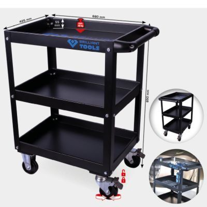 KS TOOLS Werkstatt-Servicewagen