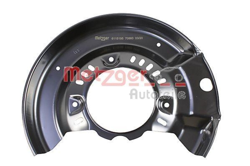 METZGER Splash Panel, brake disc