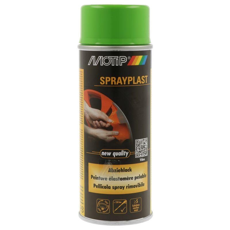 MOTIP Lack SPRAYPLAST gr&uuml;n seidengl&auml;nzend 400 ml