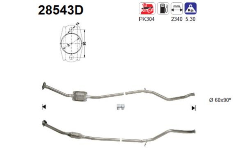 AS Katalysator 28543D