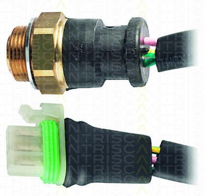 TRISCAN Temperature Switch, radiator fan METALMIX