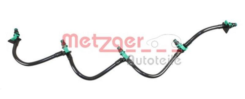 METZGER Hose, fuel overflow