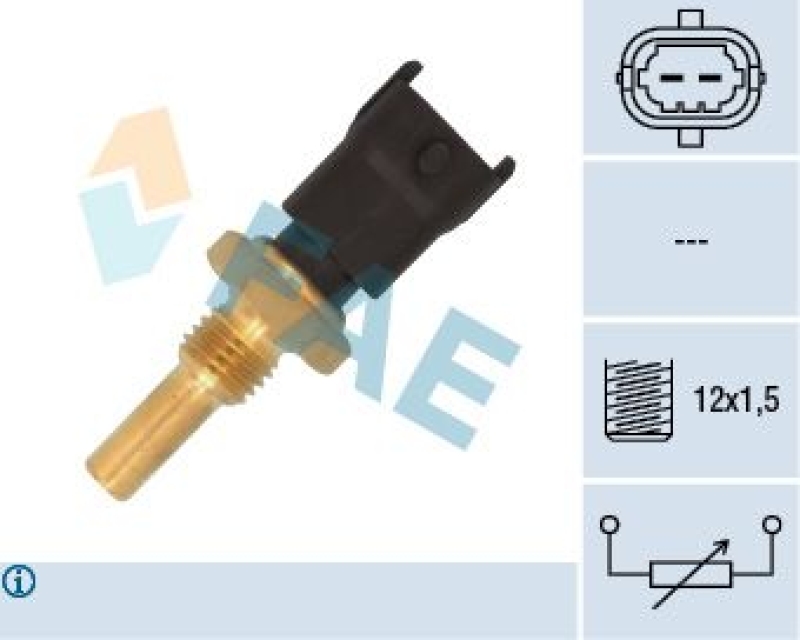 FAE Sensor, Kühlmitteltemperatur