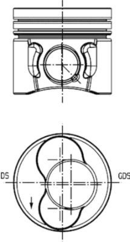 KOLBENSCHMIDT Piston