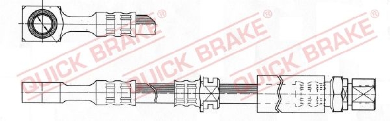 QUICK BRAKE Bremsschlauch