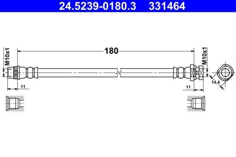 ATE Brake Hose