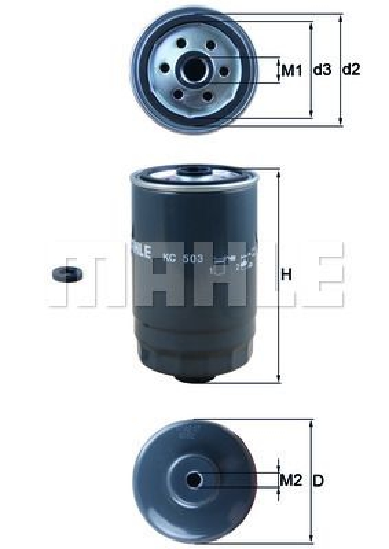 KNECHT Kraftstofffilter