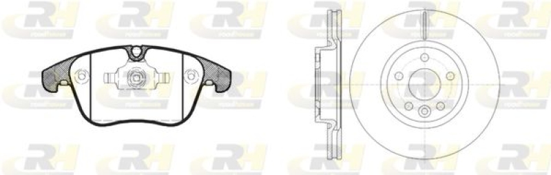 ROADHOUSE Bremsensatz, Scheibenbremse Dual Kit