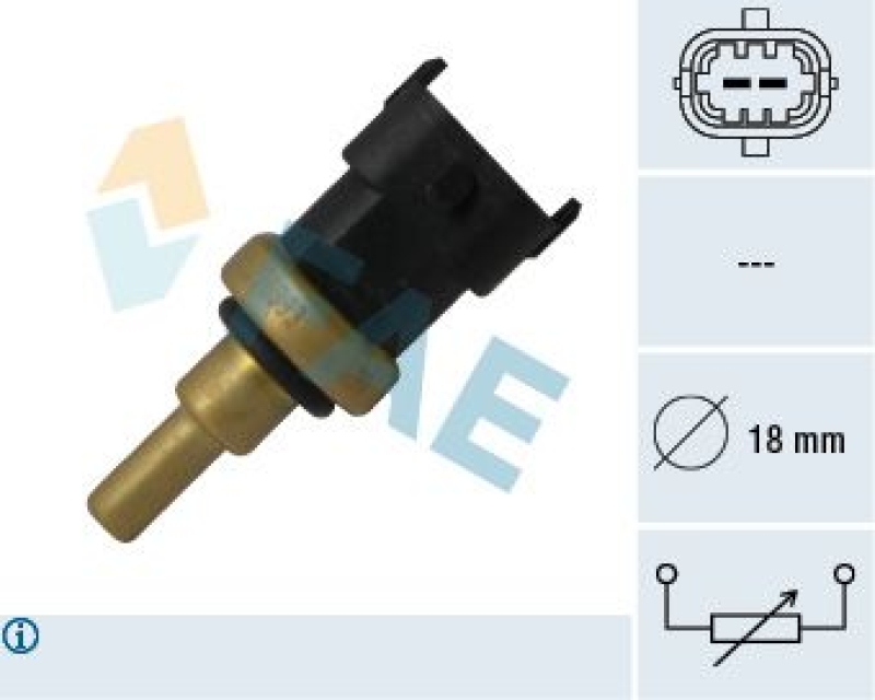 FAE Sensor, coolant temperature