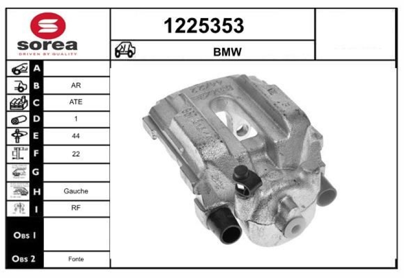 SNRA Brake Caliper