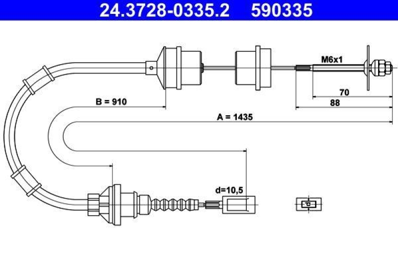 ATE Cable Pull, clutch control