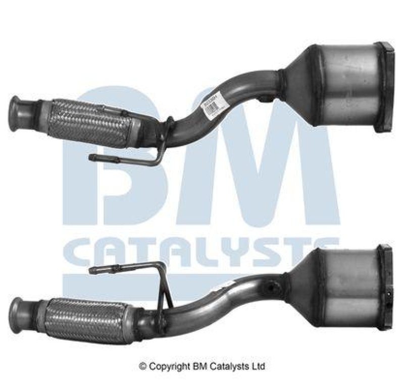 BM Catalysts Katalysator Kat Approved Hinten passend f&uuml;r Peugeot 807 Citroen 2.0 BM80336H