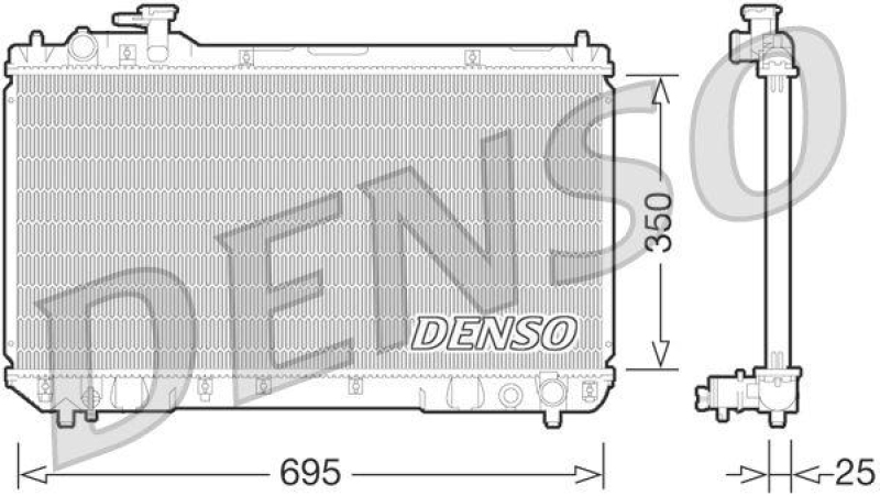 DENSO K&uuml;hler, Motork&uuml;hlung DRM23080