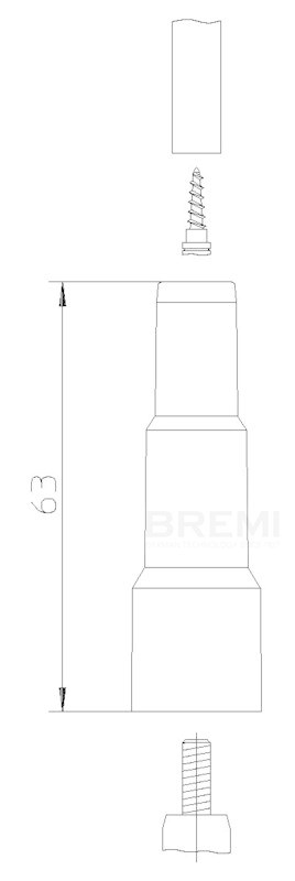 BREMI Stecker, Zündkerze