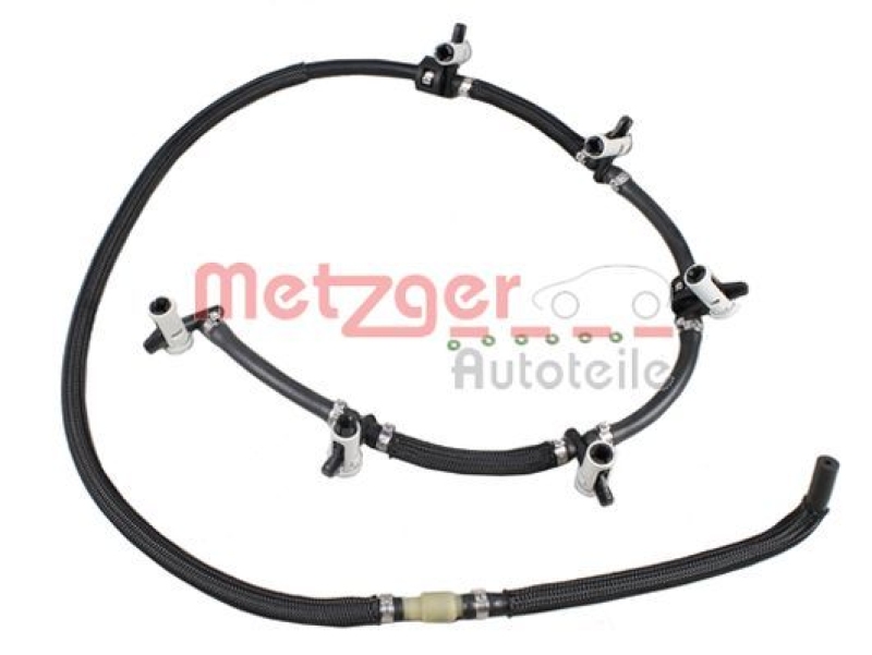 METZGER Hose, fuel overflow