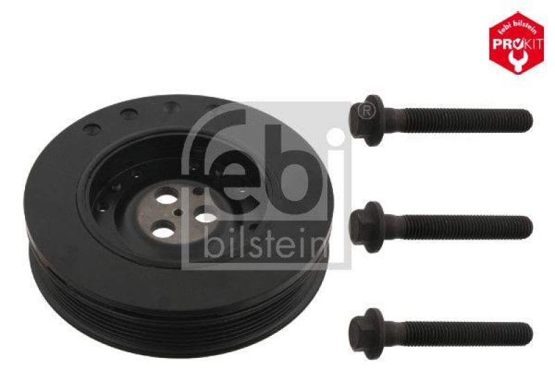 FEBI BILSTEIN Riemenscheibe, Kurbelwelle ProKit 33673