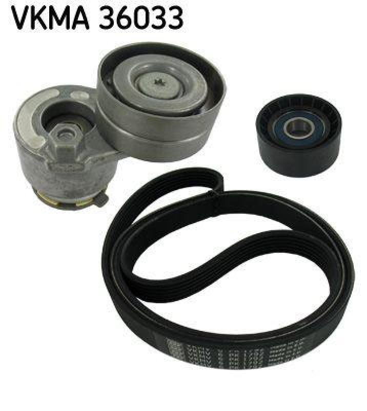 SKF Keilrippenriemensatz VKMA 36033