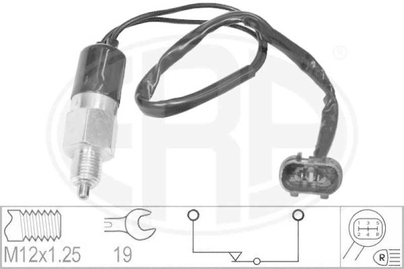 ERA Schalter, R&uuml;ckfahrleuchte