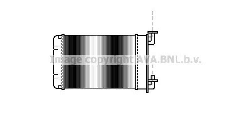 AVA QUALITY COOLING Wärmetauscher, Innenraumheizung