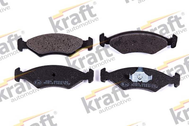 KRAFT AUTOMOTIVE Brake Pad Set, disc brake