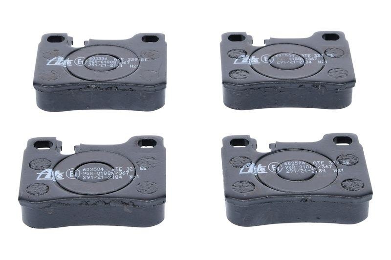 ATE Powerdisc Bremsscheiben 258mm + Bremsbel&auml;ge Hinten passend f&uuml;r ...