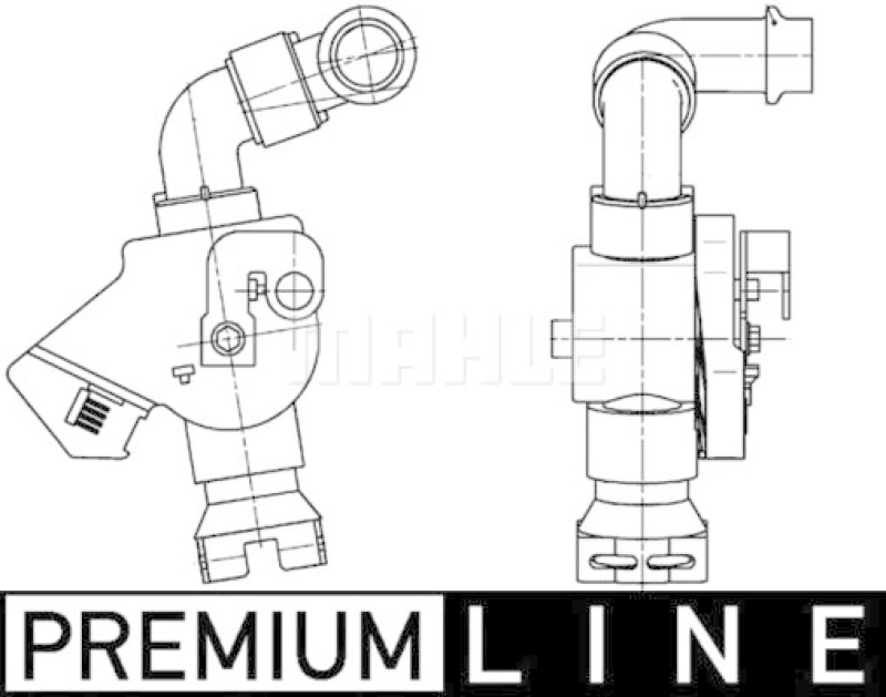 MAHLE Solenoid Valve, air conditioning BEHR *** PREMIUM LINE ***