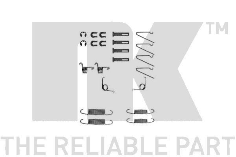 Zubeh&ouml;rsatz Bremsbacken Trommelbremse Montagesatz 7943703