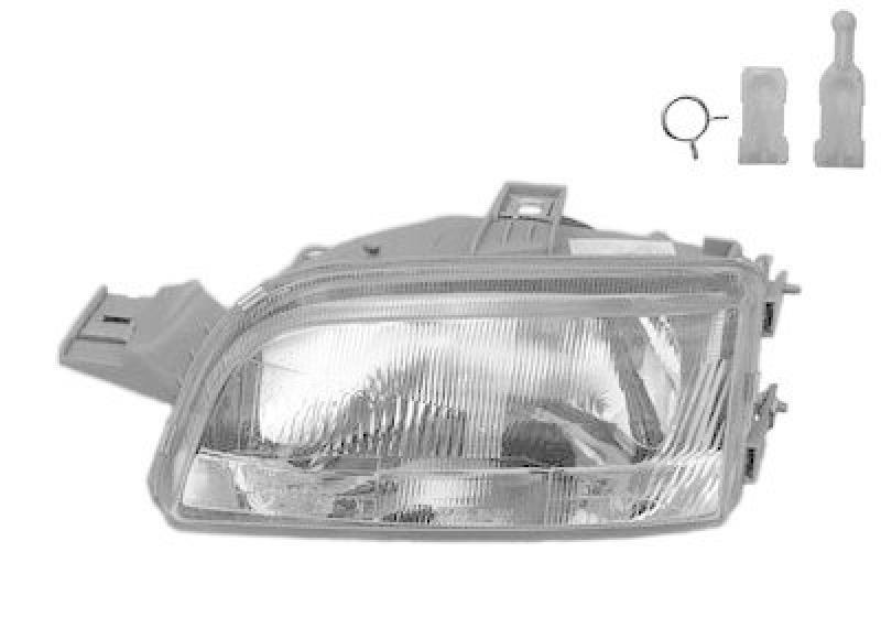 VAN WEZEL Headlight