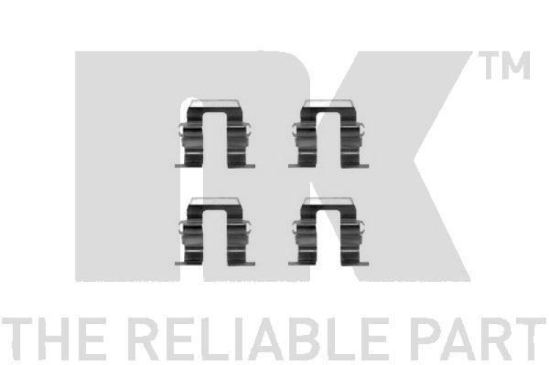 Zubehörsatz, Scheibenbremsbelag 7944259