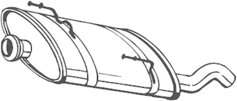 BOSAL End Silencer