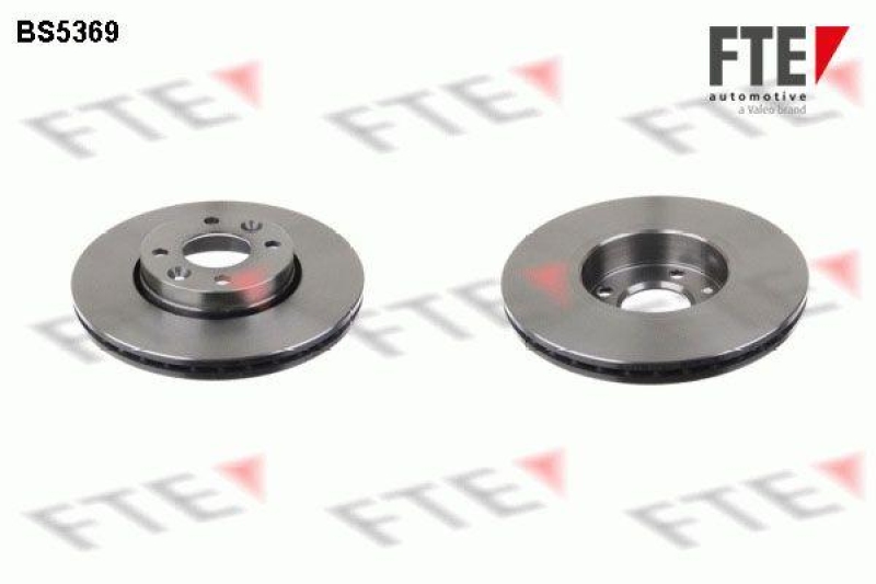 2x FTE Bremsscheibe 9072067