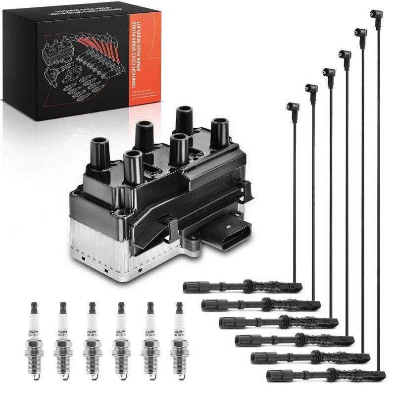 1x Frankberg Z&uuml;ndspule+6x Z&uuml;ndkerze+6x Z&uuml;ndkabel 5481FB0049919