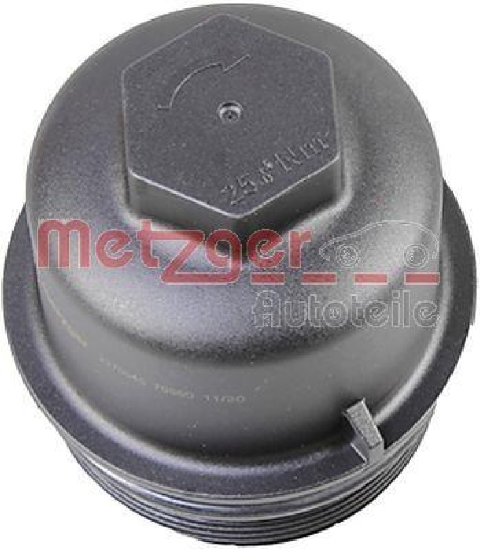 METZGER Deckel, Ölfiltergehäuse GREENPARTS 2370045