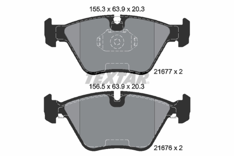 TEXTAR Bremsbelagsatz, Scheibenbremse Q+ 2167703