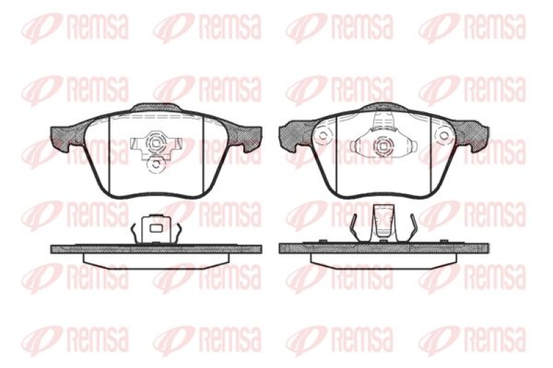 KAWE Brake Pad Set, disc brake