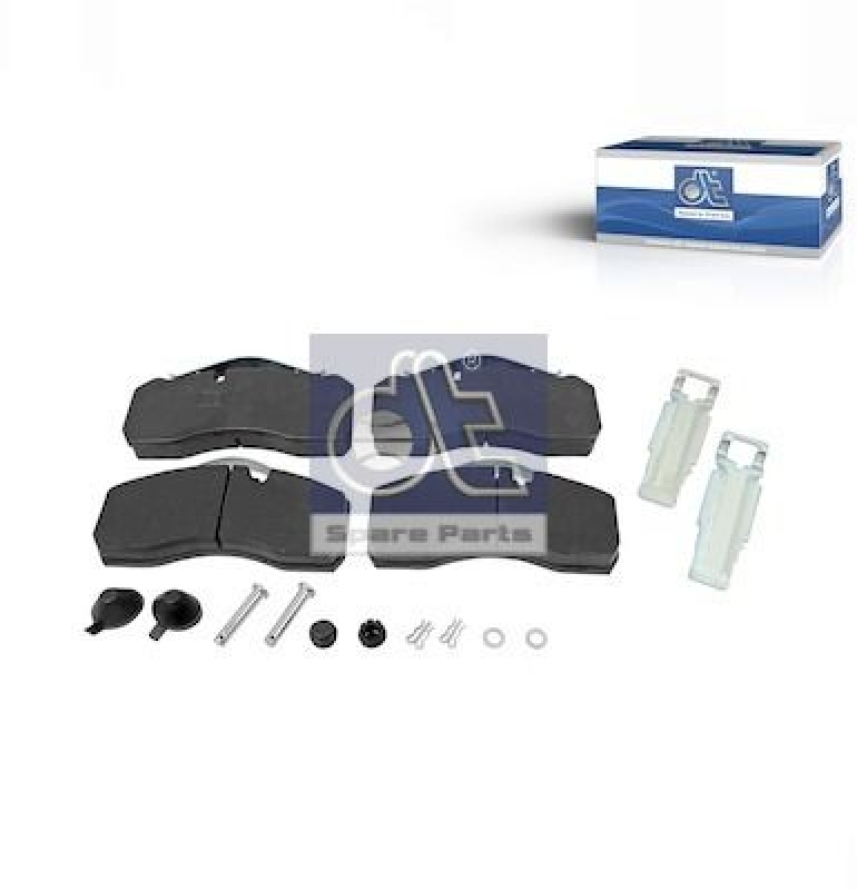DT Spare Parts Bremsbelagsatz, Scheibenbremse