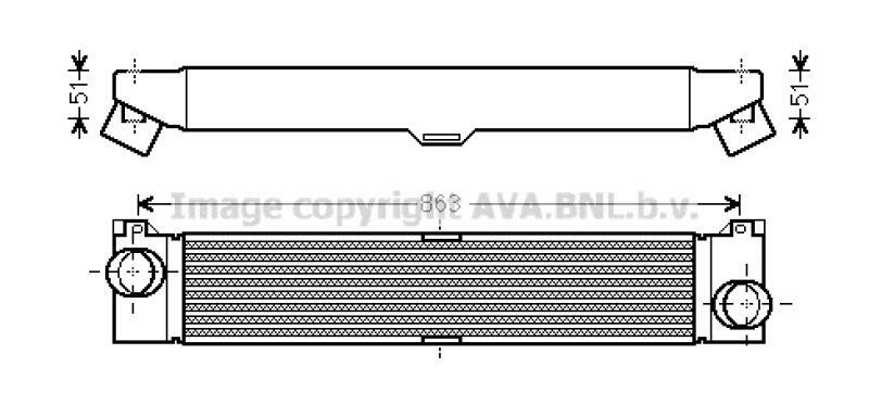 AVA QUALITY COOLING Ladeluftkühler
