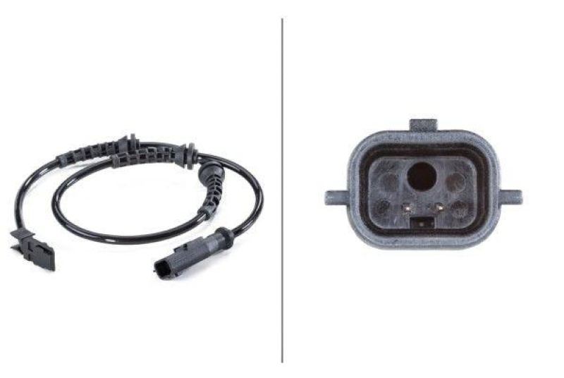 HELLA Sensor, Raddrehzahl 6PU 012 806-231