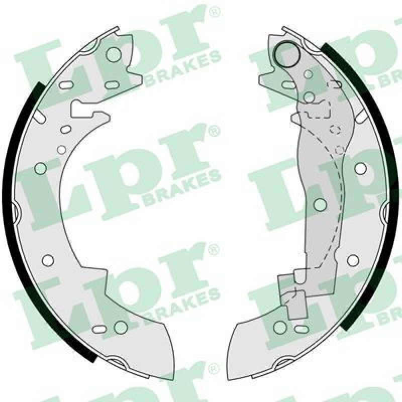 LPR Brake Shoe Set