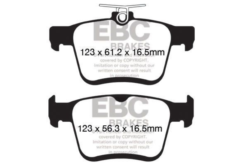 EBC Brakes Hochleistungs-Bremsbelagsatz