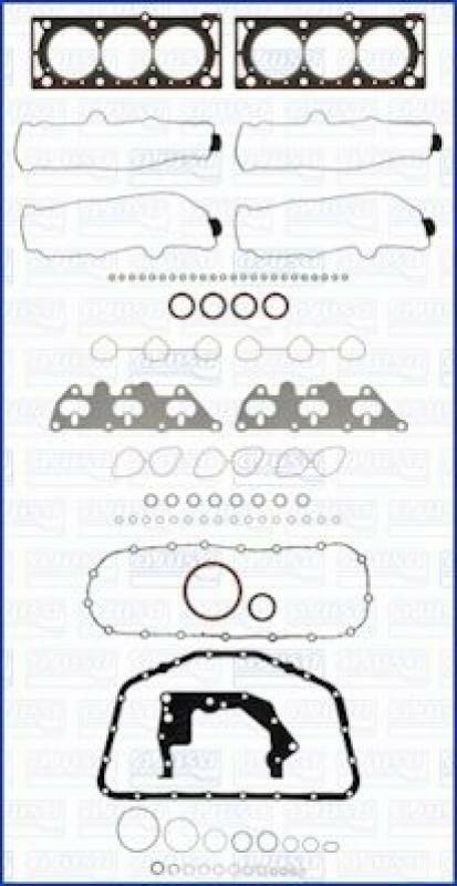 AJUSA Full Gasket Set, engine FIBERMAX