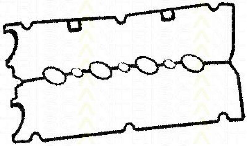 TRISCAN Gasket, cylinder head cover