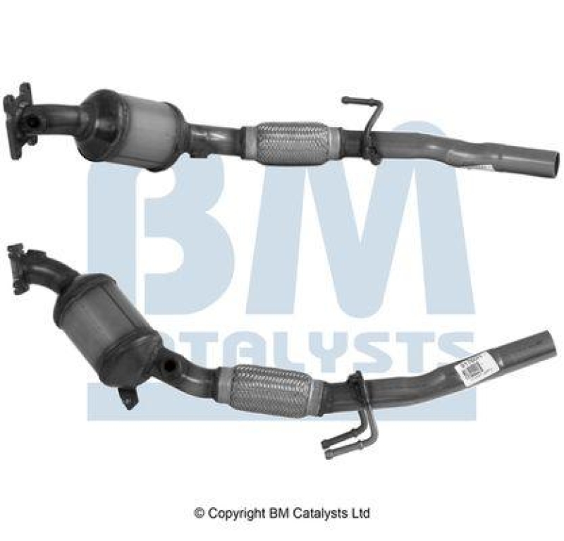 BM Katalysator mit Montagesatz passend f&uuml;r VW Up Skoda Citigo Seat Mii 1.0