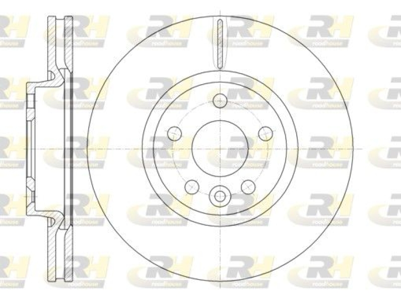 2x ROADHOUSE Bremsscheibe